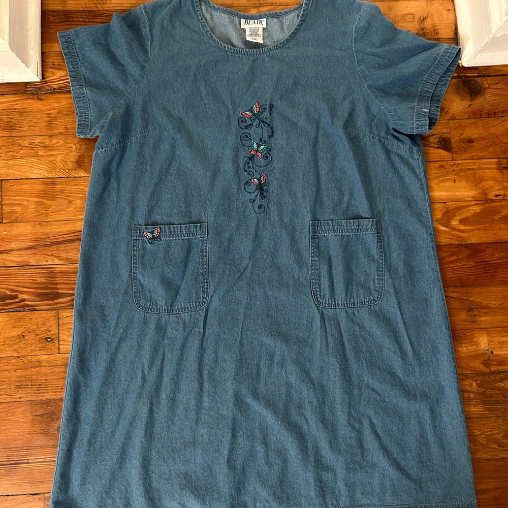 Y2K Denim Dress